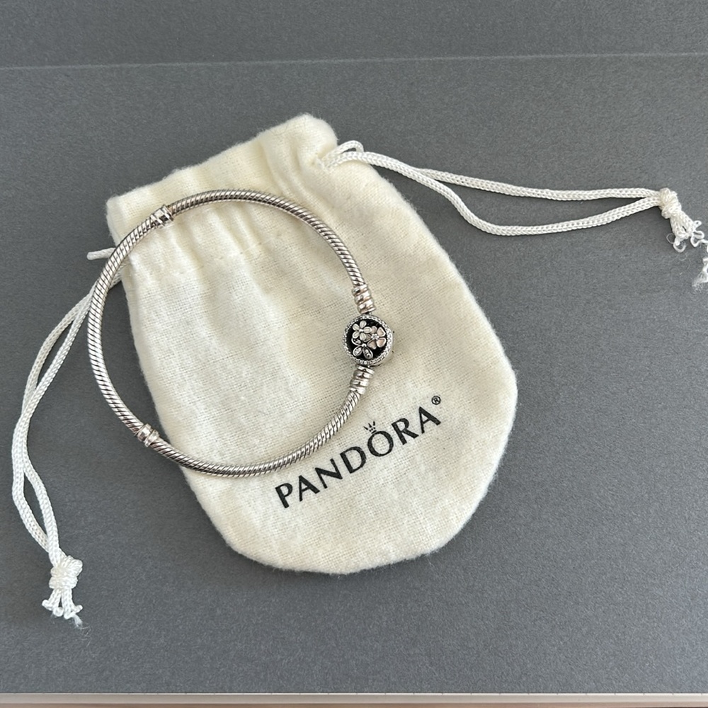 Pandora Moments Snake Chain Charm Bracelet